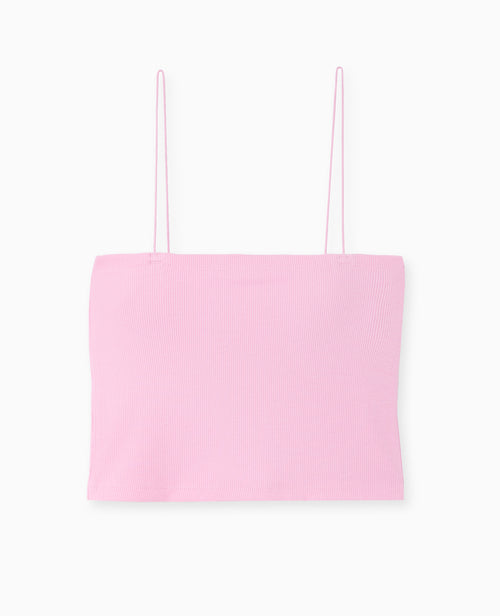 Top bandeau court avec bretelles fines - PIMKIE - 4