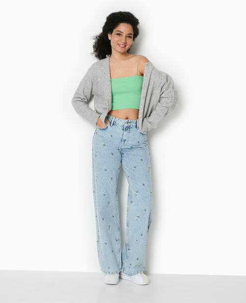 Top bandeau court avec bretelles fines - PIMKIE - 2