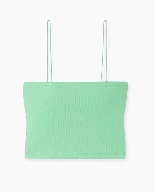Top bandeau court avec bretelles fines - PIMKIE - 4