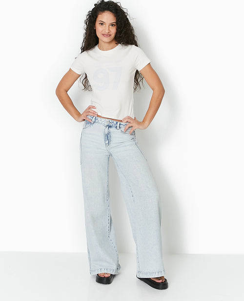 T-shirt ajusté avec print devant - PIMKIE - 3