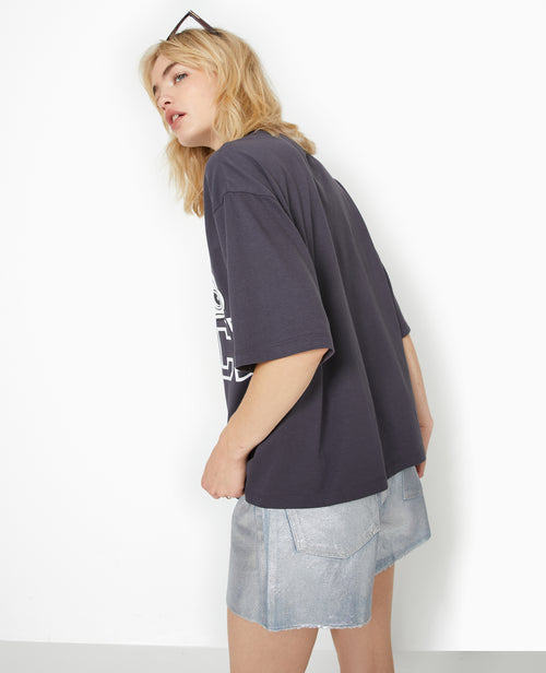 T-shirt oversize avec grand print STITCH devant - PIMKIE - 6