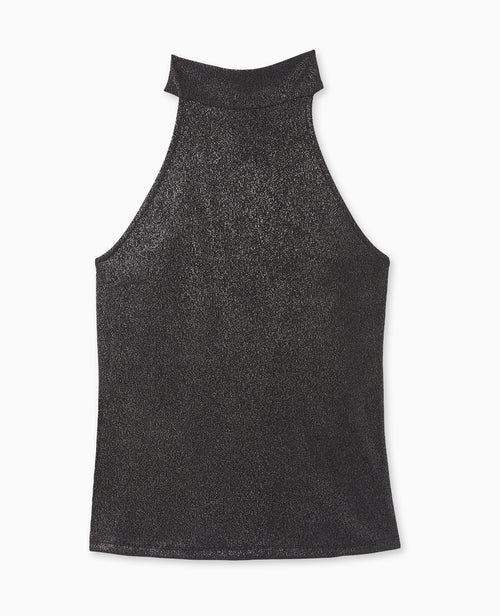 Top sans manches col montant avec lurex - PIMKIE - 4