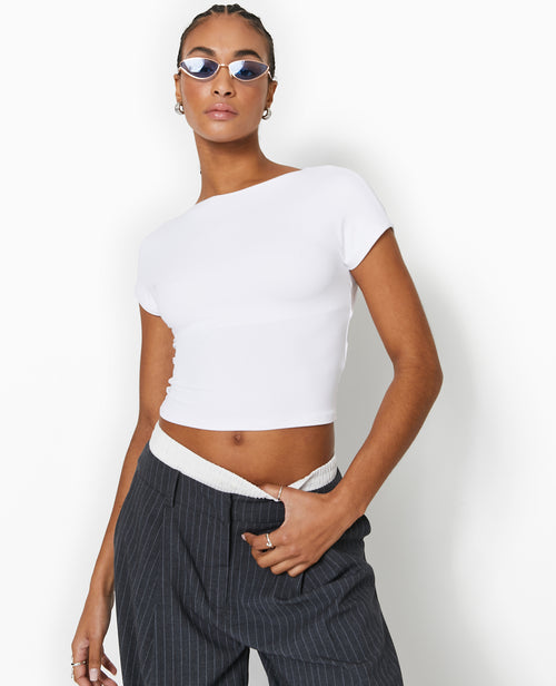 Top court dos ouvert - PIMKIE - 1