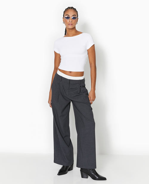 Top court dos ouvert - PIMKIE - 5