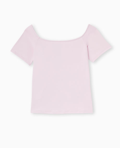 T-shirt encolure Bardot - PIMKIE - 4