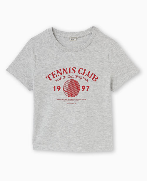 T-shirt ajusté avec print devant - PIMKIE - 4