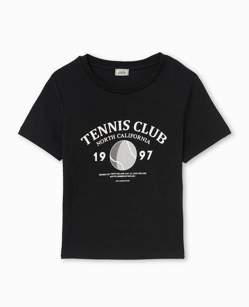 T-shirt ajusté avec print devant - PIMKIE - 4
