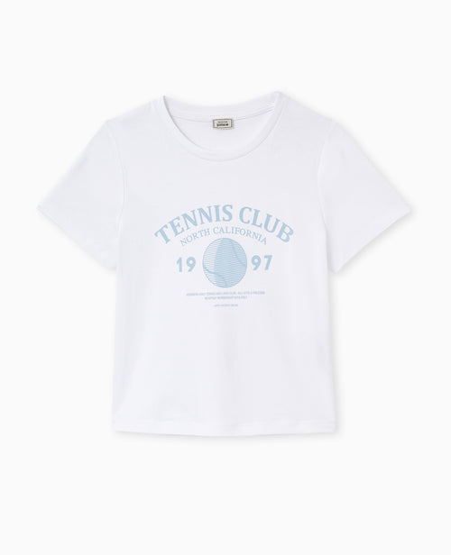 T-shirt ajusté avec print devant - PIMKIE - 4