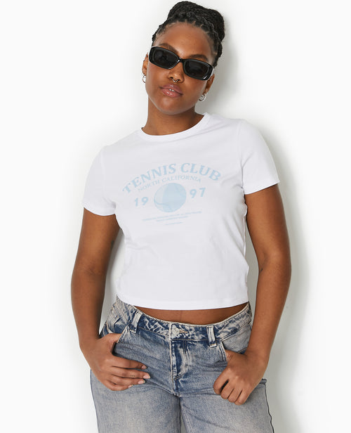 T-shirt ajusté avec print devant - PIMKIE - 5