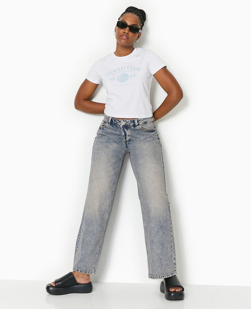 T-shirt ajusté avec print devant - PIMKIE - 7