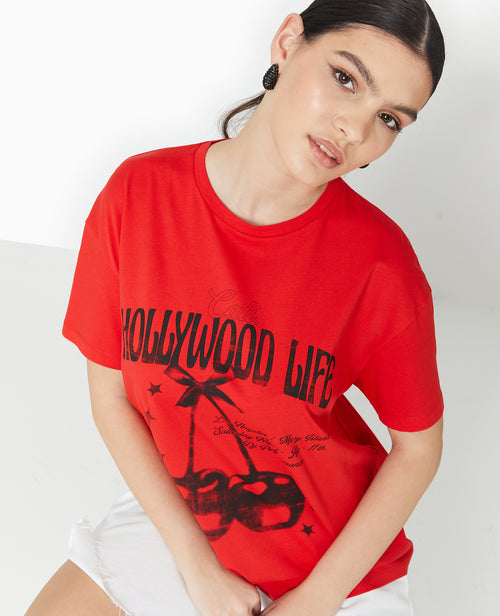T-shirt oversize avec print - PIMKIE - 3