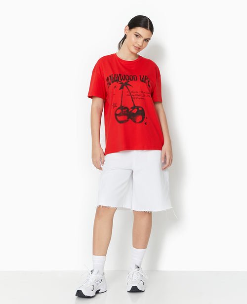 T-shirt oversize avec print - PIMKIE - 5