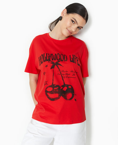 T-shirt oversize avec print - PIMKIE - 9