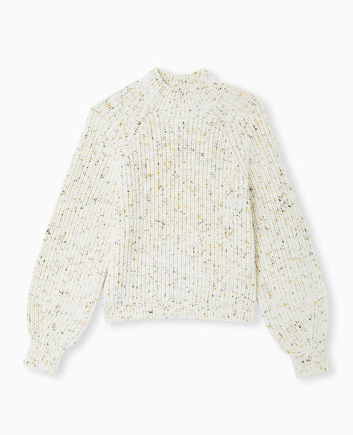 Pull col montant en maille moulinée - PIMKIE - 4