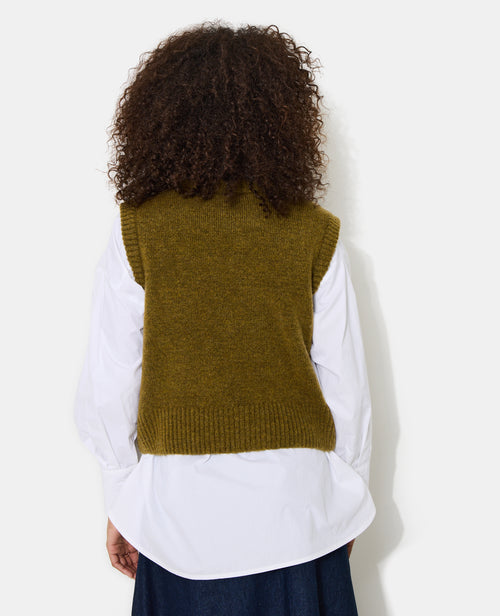 Pull sans manches avec laine - PIMKIE - 6