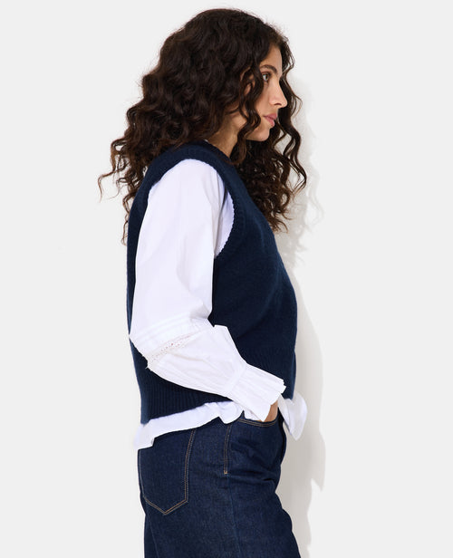Pull sans manches avec laine - PIMKIE - 2