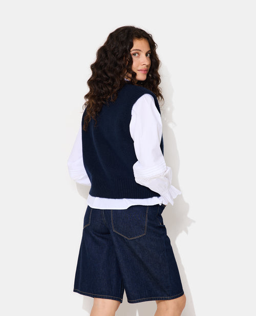 Pull sans manches avec laine - PIMKIE - 6