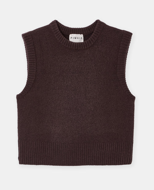 Pull sans manches avec laine - PIMKIE - 4
