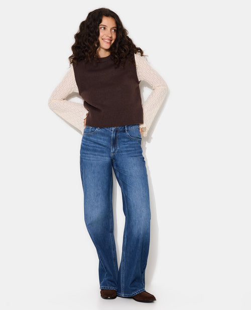 Pull sans manches avec laine - PIMKIE - 5