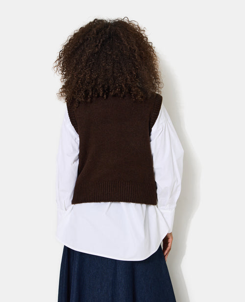 Pull sans manches avec laine - PIMKIE - 6