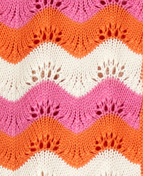 Gilet avec col en maille ajourée - PIMKIE - 2