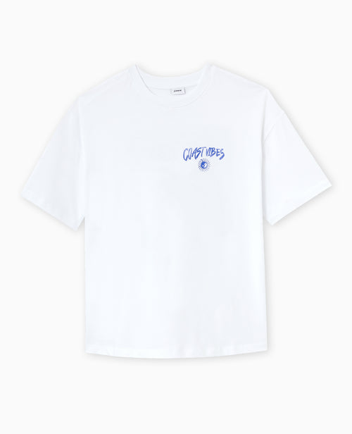 T-shirt oversize avec print devant et dos - PIMKIE - 4
