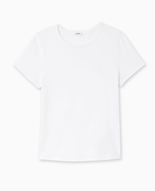 T-shirt ajusté manches courtes - PIMKIE - 4