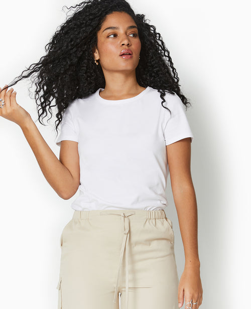 T-shirt ajusté manches courtes - PIMKIE - 5