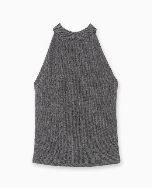Top dos-nu en maille reliéfée - PIMKIE - 4