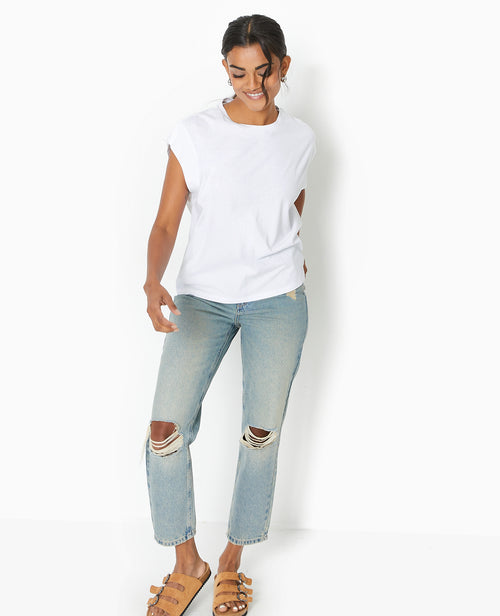 T-shirt oversize sans manches - PIMKIE - 2