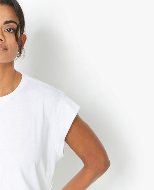 T-shirt oversize sans manches - PIMKIE - 3