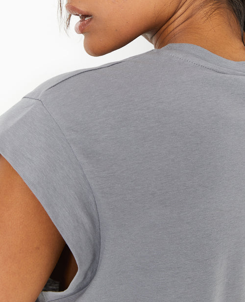 T-shirt oversize sans manches - PIMKIE - 3