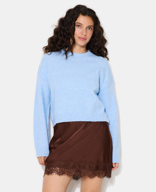 Pull court avec encolure ronde - PIMKIE - 1