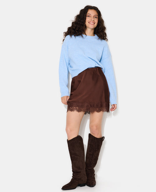 Pull court avec encolure ronde - PIMKIE - 3