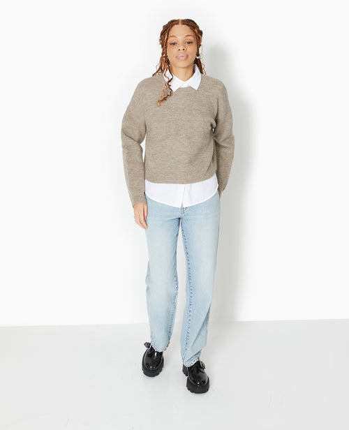 Pull court en maille - PIMKIE - 2