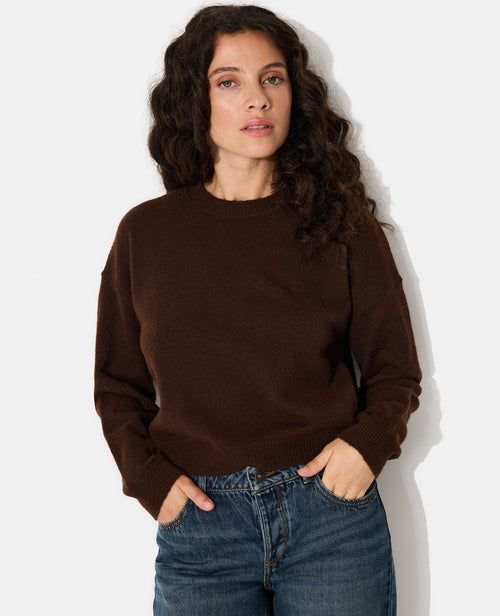 Pull court avec encolure ronde - PIMKIE - 1