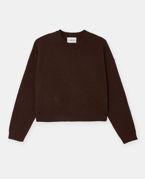 Pull court avec encolure ronde - PIMKIE - 4