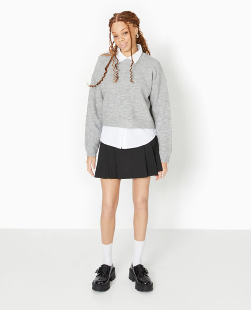 Pull court en maille - PIMKIE - 2