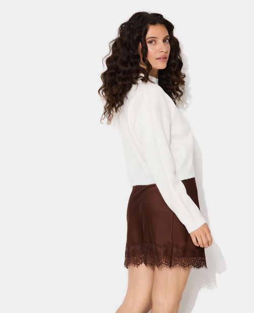 Pull court avec encolure ronde - PIMKIE - 6