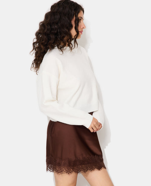 Pull court avec encolure ronde - PIMKIE - 1