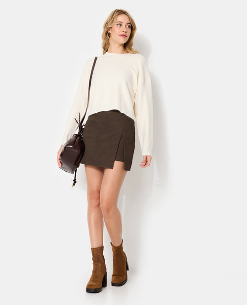 Pull court avec encolure ronde - PIMKIE - 3