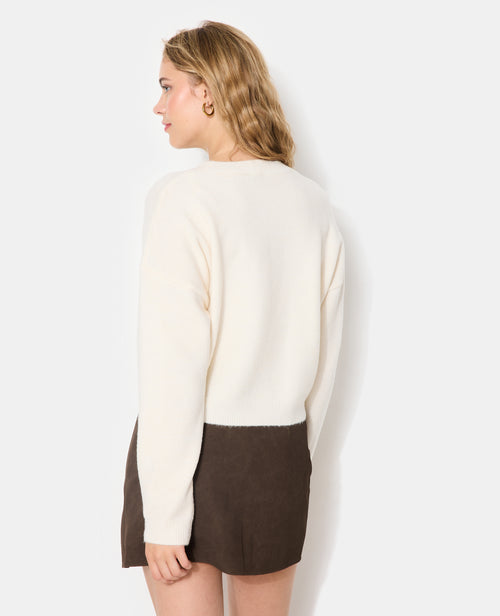 Pull court avec encolure ronde - PIMKIE - 6