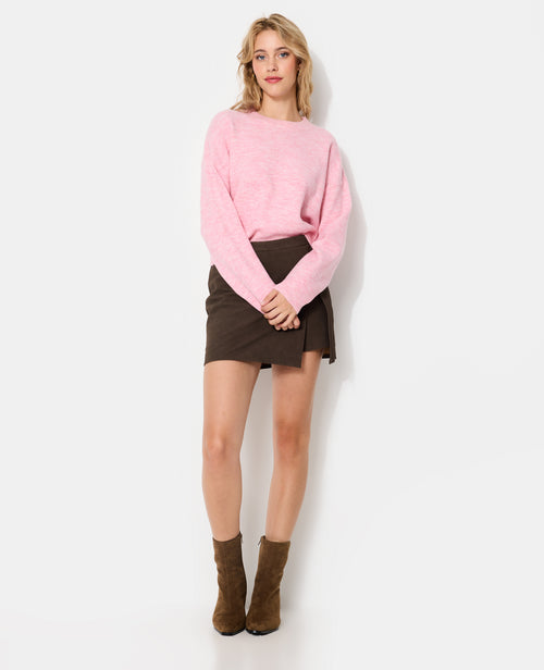 Pull court avec encolure ronde - PIMKIE - 3