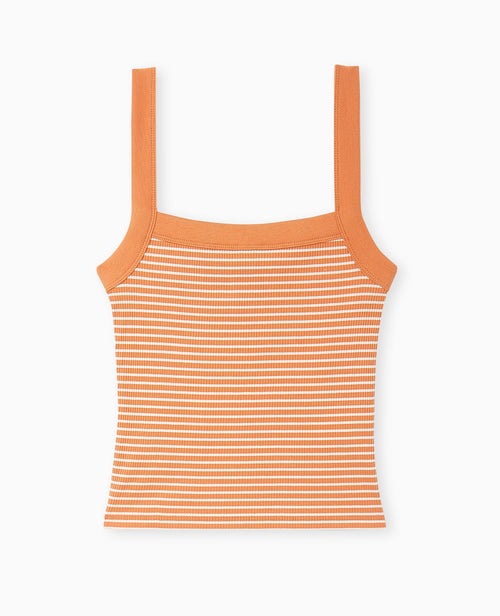 Débardeur en maille côtelée rayée - PIMKIE - 4