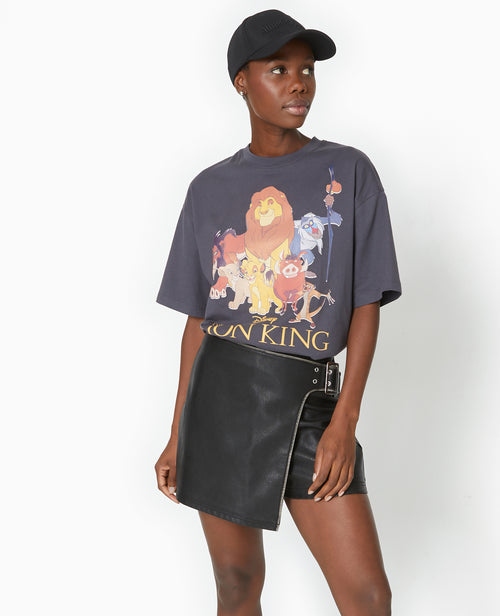 T-shirt oversize avec grand print THE LION KING - PIMKIE - 1