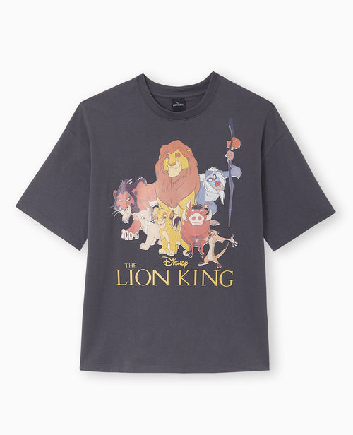 T-shirt oversize avec grand print THE LION KING - PIMKIE - 4