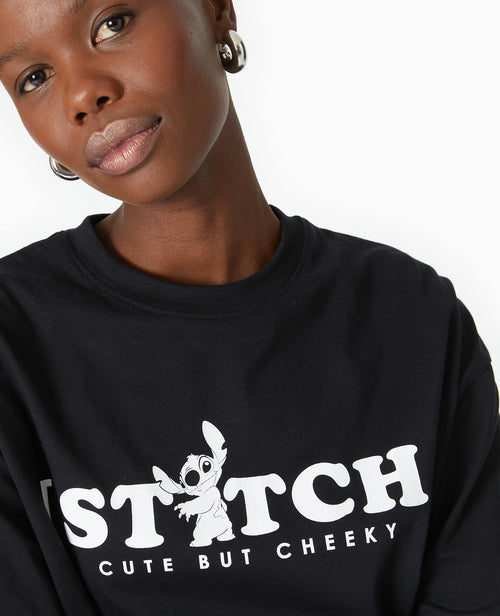 T-shirt oversize avec prints STITCH - PIMKIE - 3
