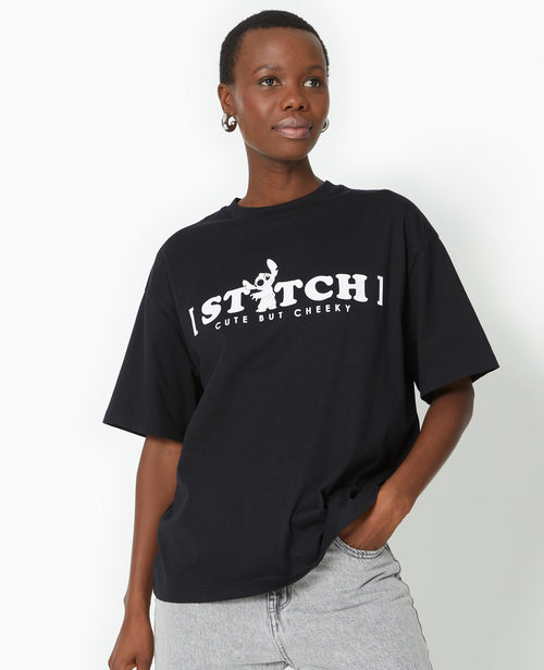 T-shirt oversize avec prints STITCH - PIMKIE - 5