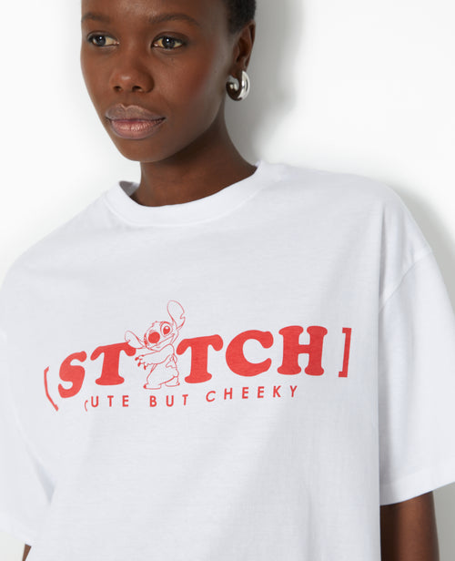 T-shirt oversize avec prints STITCH - PIMKIE - 3