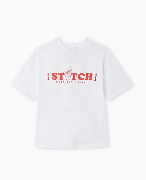 T-shirt oversize avec prints STITCH - PIMKIE - 4